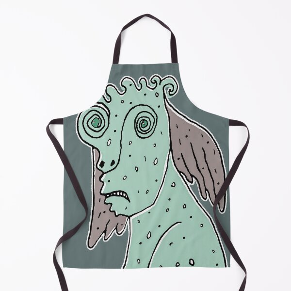 Item preview, Ugly monster portrait drawing designed and sold by DFLC Prints.