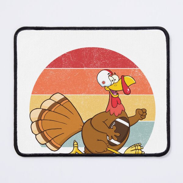 Item preview, Turkey Thanksgiving football designed and sold by Season's Store.