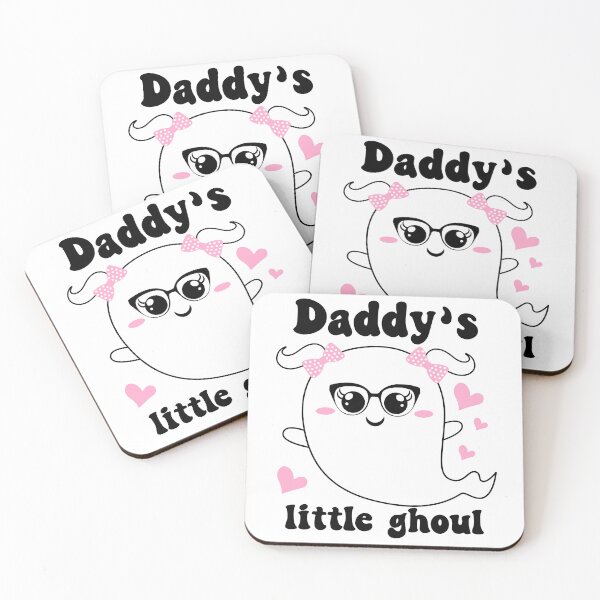 Item preview, Daddy's Little Ghoul Cute and Funny Halloween Ghost for Kids designed and sold by PearlMoonGrapes.