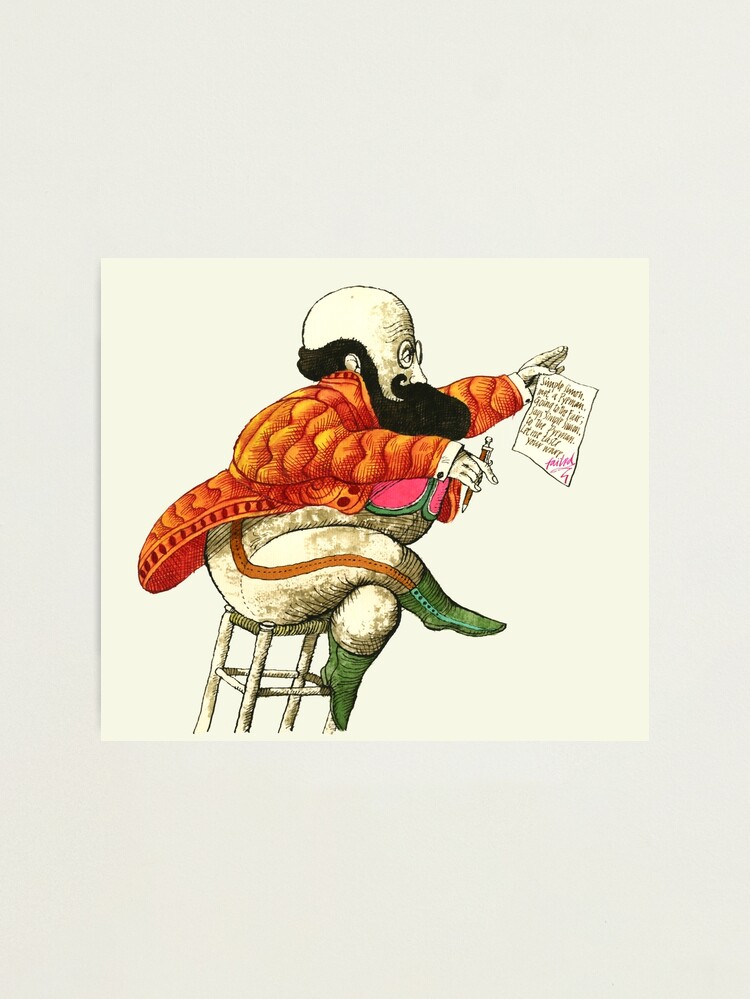 Thumbnail 1 of 3, Photographic Print, The teacher designed and sold by FrisoHenstra.