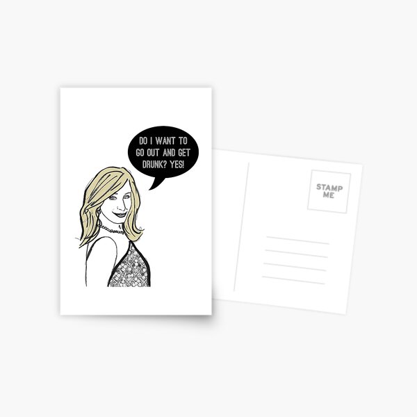 Drunk Postcard