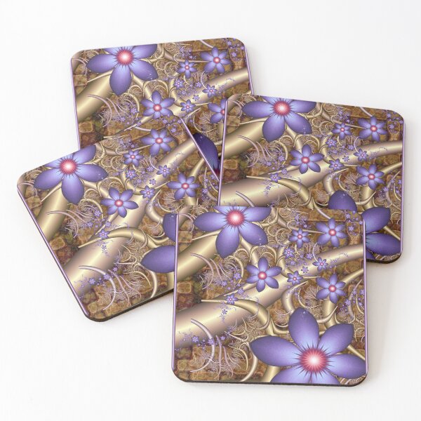 Item preview, Purple Climbing Flowers designed and sold by pinkal.