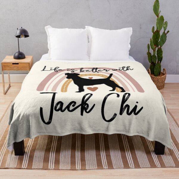 Item preview, Jack Chi Dog Rainbow Aesthetic Boho designed and sold by rafaeltto.