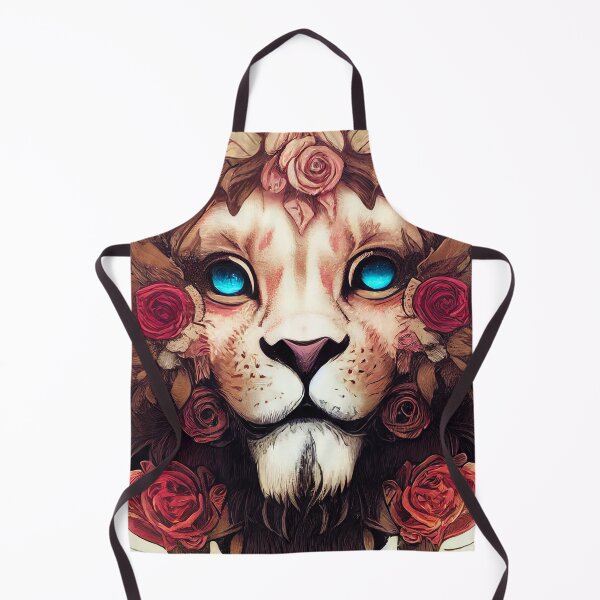 Item preview, lion & roses designed and sold by MAV-Arts.