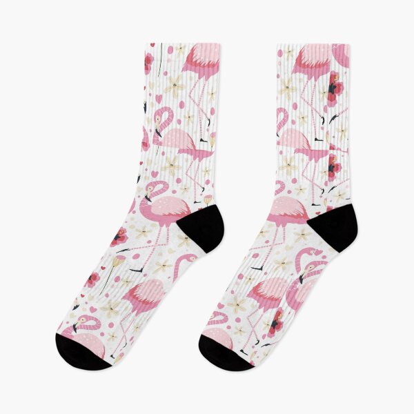 Item preview, Flamingos pattern designed and sold by Tiny-Love ⭐⭐⭐⭐⭐.
