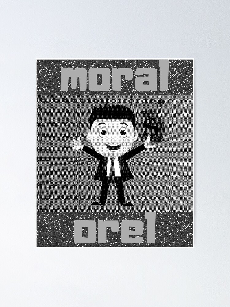 "Morale Orel logo" Poster for Sale by ELHAJJI1 Redbubble