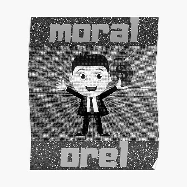 "Morale Orel logo" Poster for Sale by ELHAJJI1 Redbubble