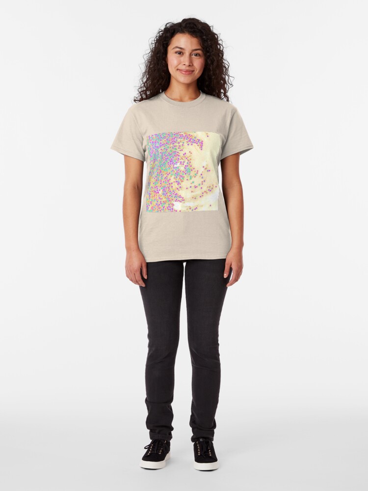 Alternate view of Color Wave Classic T-Shirt