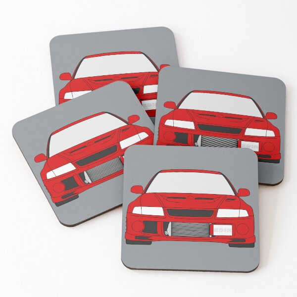 Item preview, Mitsubishi Lancer EVO VI passion red color designed and sold by EdimDesign.