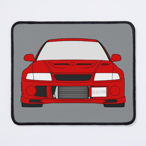 Item preview, Mitsubishi Lancer EVO VI passion red color designed and sold by EdimDesign.