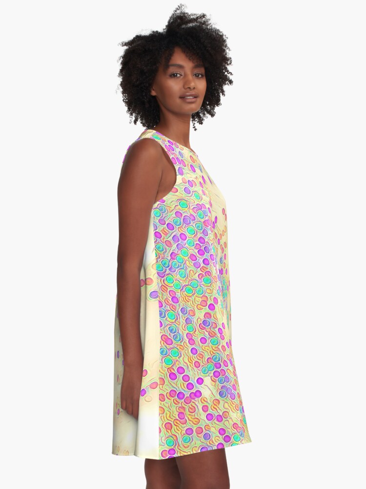 Alternate view of Color Wave A-Line Dress