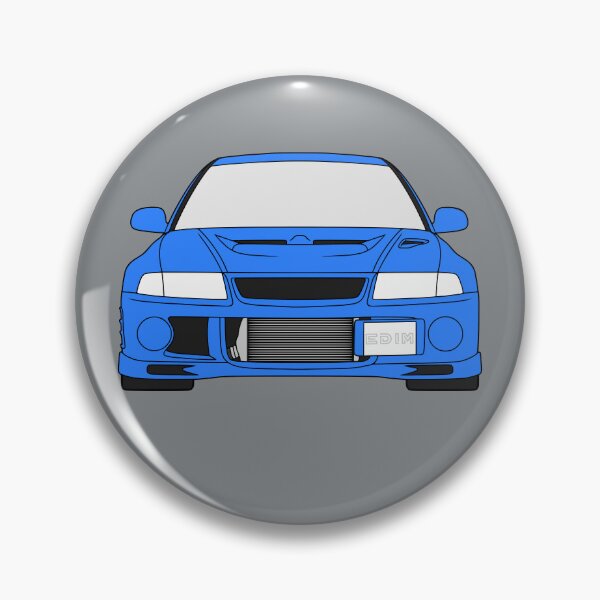 Item preview, Mitsubishi Lancer EVO VI lance blue color designed and sold by EdimDesign.