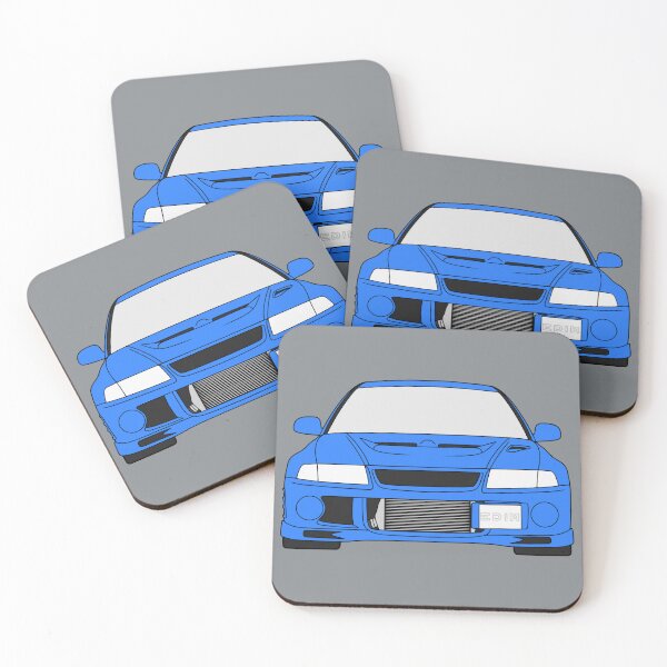 Item preview, Mitsubishi Lancer EVO VI lance blue color designed and sold by EdimDesign.