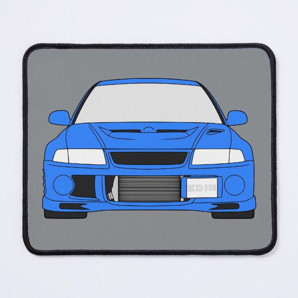 Item preview, Mitsubishi Lancer EVO VI lance blue color designed and sold by EdimDesign.