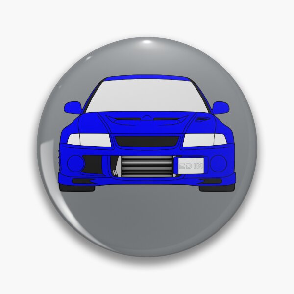 Item preview, Mitsubishi Lancer EVO VI blue color designed and sold by EdimDesign.