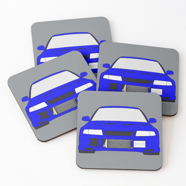 Item preview, Mitsubishi Lancer EVO VI blue color designed and sold by EdimDesign.