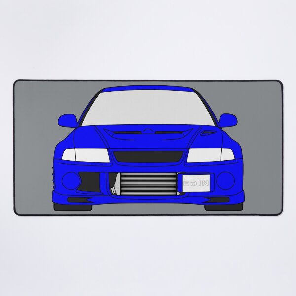 Item preview, Mitsubishi Lancer EVO VI blue color designed and sold by EdimDesign.