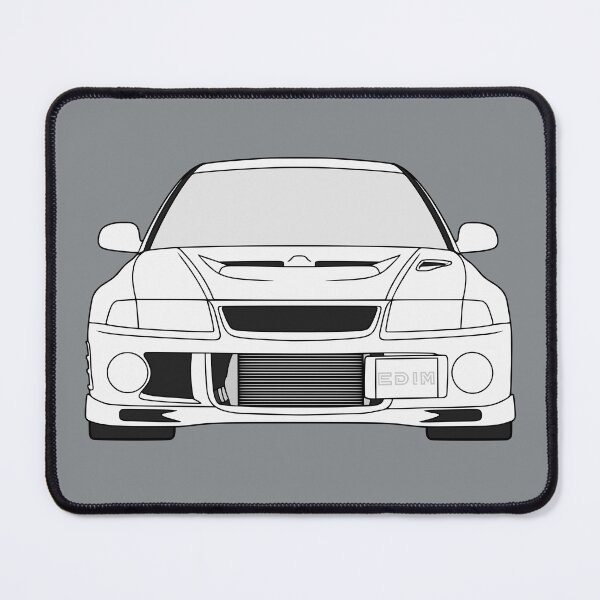 Item preview, Mitsubishi Lancer EVO VI white color designed and sold by EdimDesign.