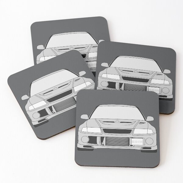 Item preview, Mitsubishi Lancer EVO VI satellite silver color designed and sold by EdimDesign.