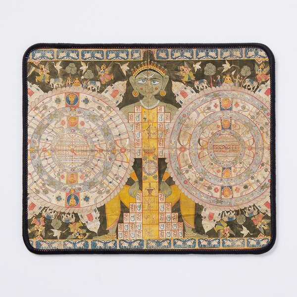 Item preview, Mandala 134 Cosmological Jain Astrological Chart designed and sold by GuyBlank.