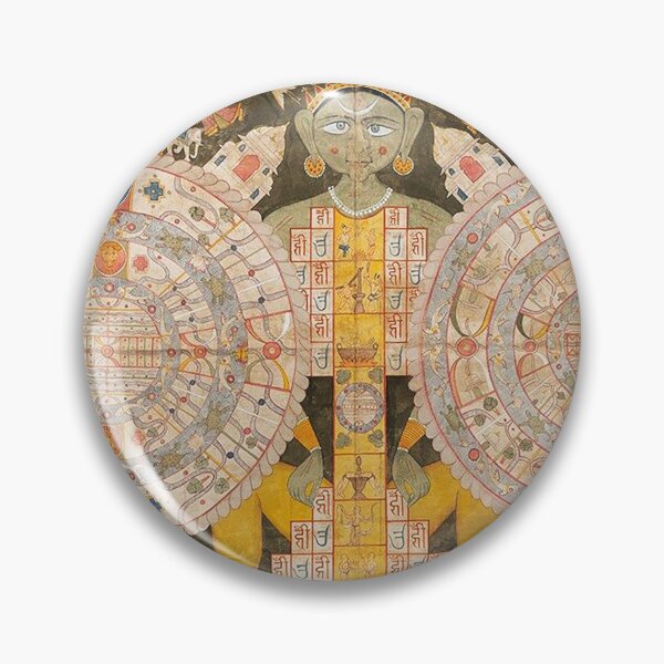 Item preview, Mandala 134 Cosmological Jain Astrological Chart designed and sold by GuyBlank.