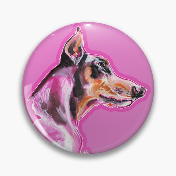 Item preview, Doberman à la Pink designed and sold by douglasrickard.