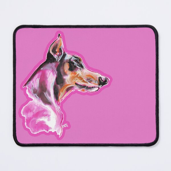 Item preview, Doberman à la Pink designed and sold by douglasrickard.