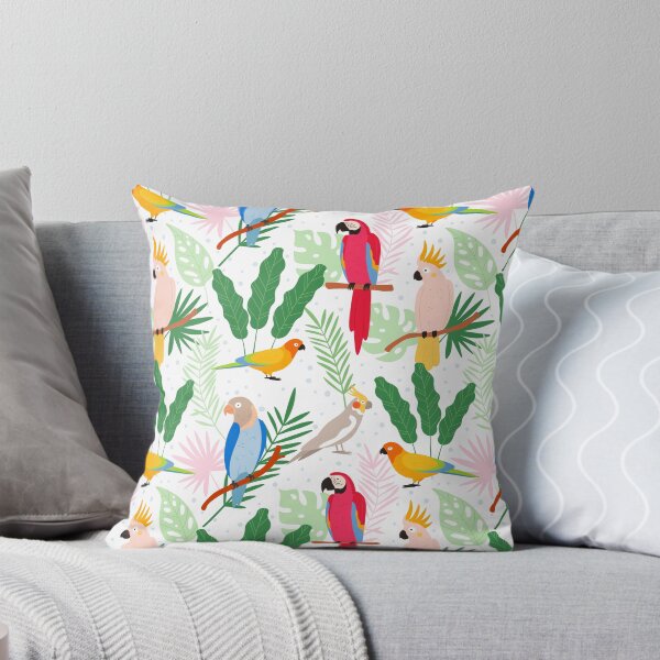 Item preview, Parrots pattern designed and sold by Tiny-Love ⭐⭐⭐⭐⭐.