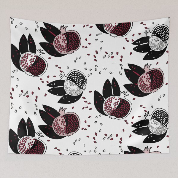 Item preview, pomegranate designed and sold by NitArtCafe.
