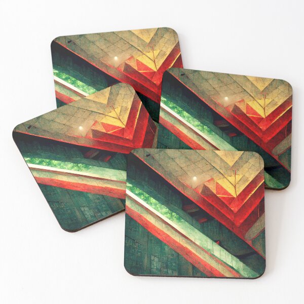 Item preview, Leaves Feather Geometry Object Triangle Sky Space Spiritual designed and sold by HRMNY25.