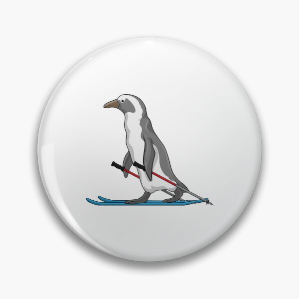 Item preview, Penguin Skier Ski designed and sold by Snabdesign84.