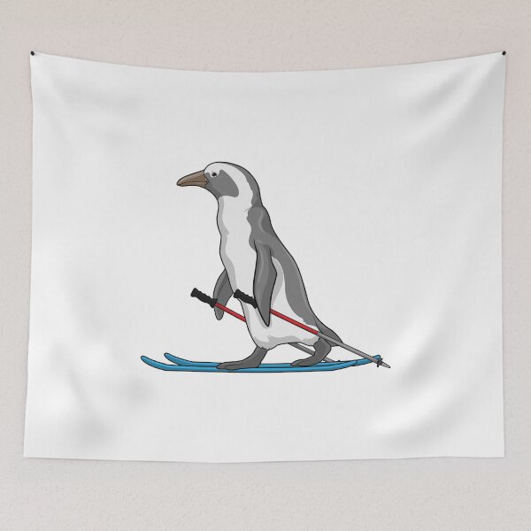 Item preview, Penguin Skier Ski designed and sold by Snabdesign84.