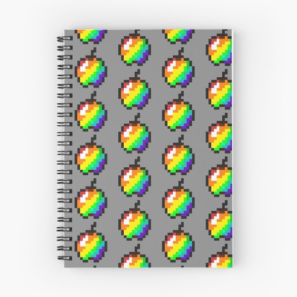 Item preview, Rainbow Minecraft Apple designed and sold by jamcaYT.