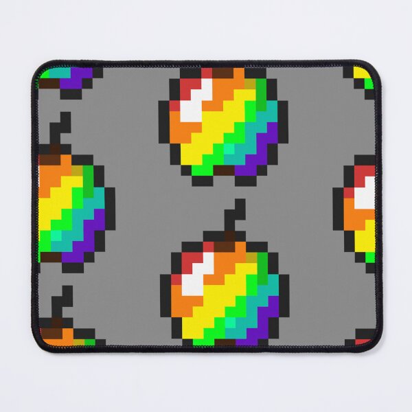 Item preview, Rainbow Minecraft Apple designed and sold by jamcaYT.