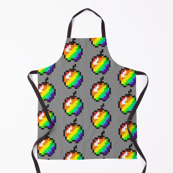 Item preview, Rainbow Minecraft Apple designed and sold by jamcaYT.