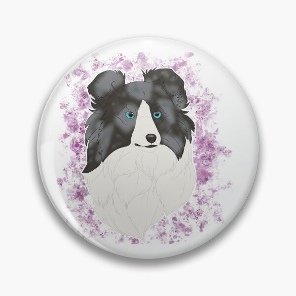 Item preview, Shetland Sheepdog - blue merle watercolour  designed and sold by Cynthiaetal.