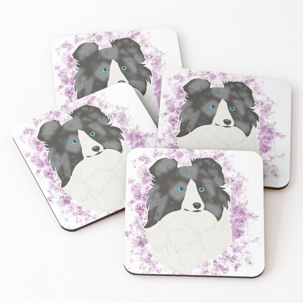 Item preview, Shetland Sheepdog - blue merle watercolour  designed and sold by Cynthiaetal.