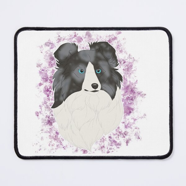 Item preview, Shetland Sheepdog - blue merle watercolour designed and sold by Cynthiaetal.