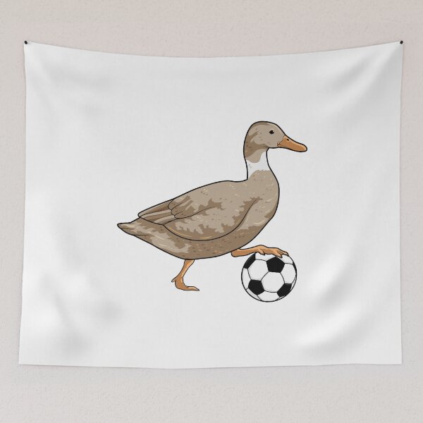 Item preview, Duck Soccer player Soccer designed and sold by Snabdesign84.