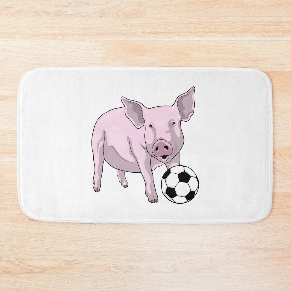 Item preview, Pig Soccer player Soccer designed and sold by Snabdesign84.