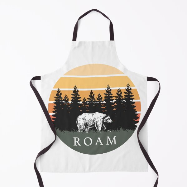 Item preview, Roam | Featuring a Grizzly Bear roaming through the forest at sunrise designed and sold by BackpackTravel.