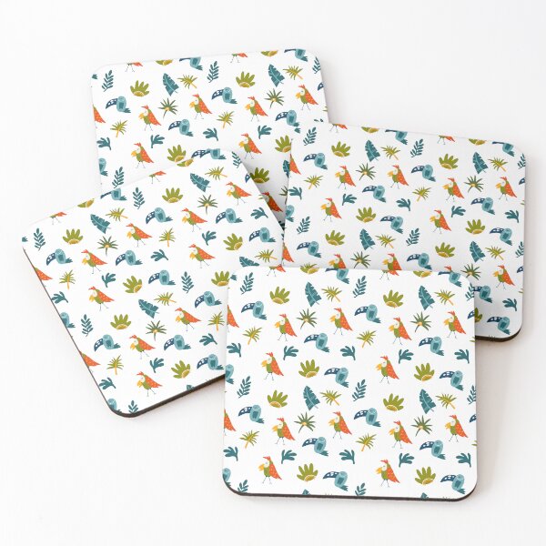 Item preview, Parrots pattern designed and sold by Tiny-Love ⭐⭐⭐⭐⭐.