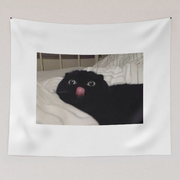 Item preview, cat black meme designed and sold by The Lone  vendor.