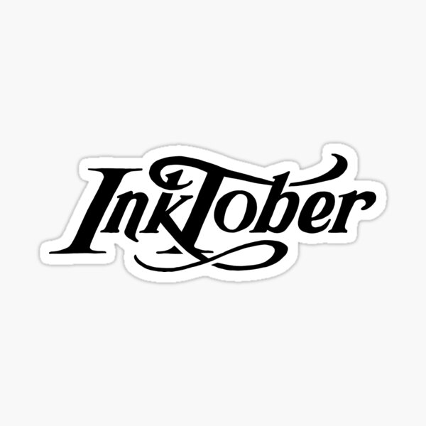 Inktober Sticker