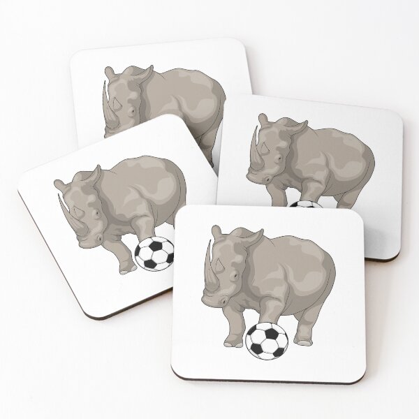 Item preview, Rhino Soccer player Soccer designed and sold by Snabdesign84.