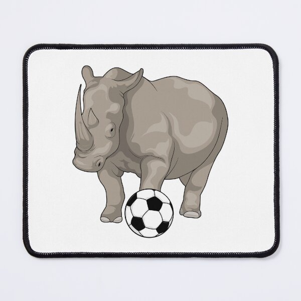 Item preview, Rhino Soccer player Soccer designed and sold by Snabdesign84.