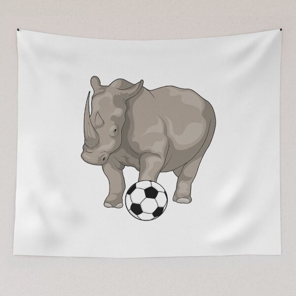 Item preview, Rhino Soccer player Soccer designed and sold by Snabdesign84.
