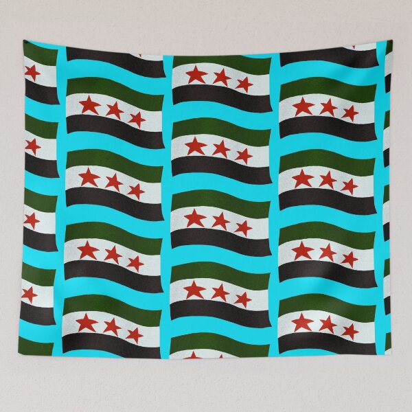 Item preview, Syrian independence flag designed and sold by Nadia Arsky.