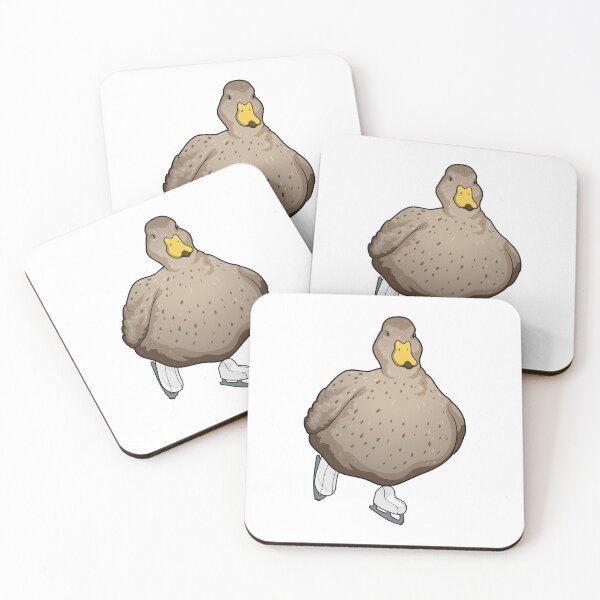 Aperçu de l'œuvre Duck Ice skating Ice skates créée et vendue par Snabdesign84.
