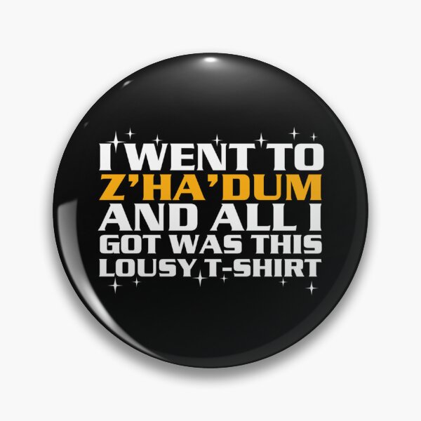 Item preview, I Went to Z'Ha'Dum and all I got was this Lousy    designed and sold by TeesByTJst.
